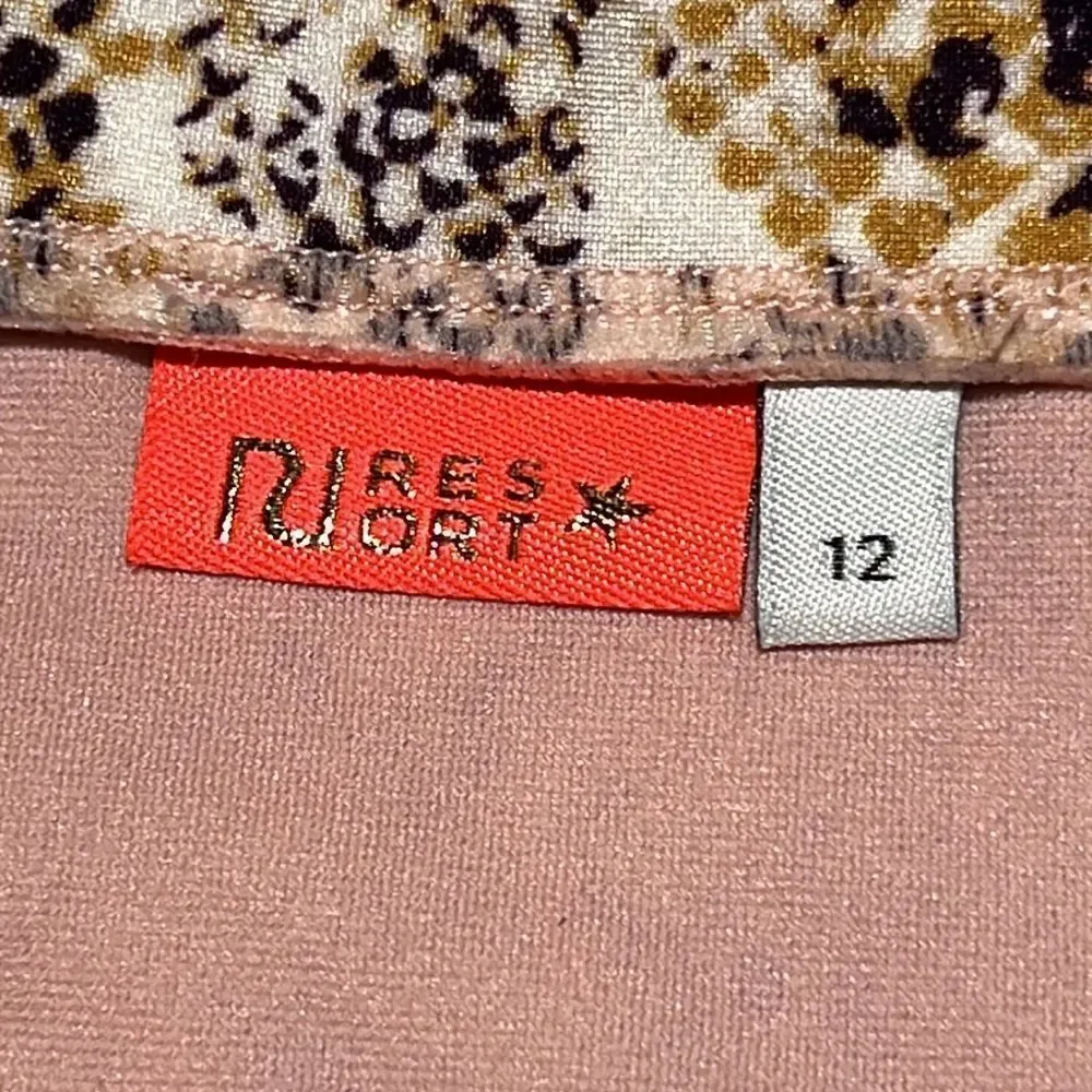 RI Resort Two Piece‎ Python Printed Bathing Suit Size M D24
